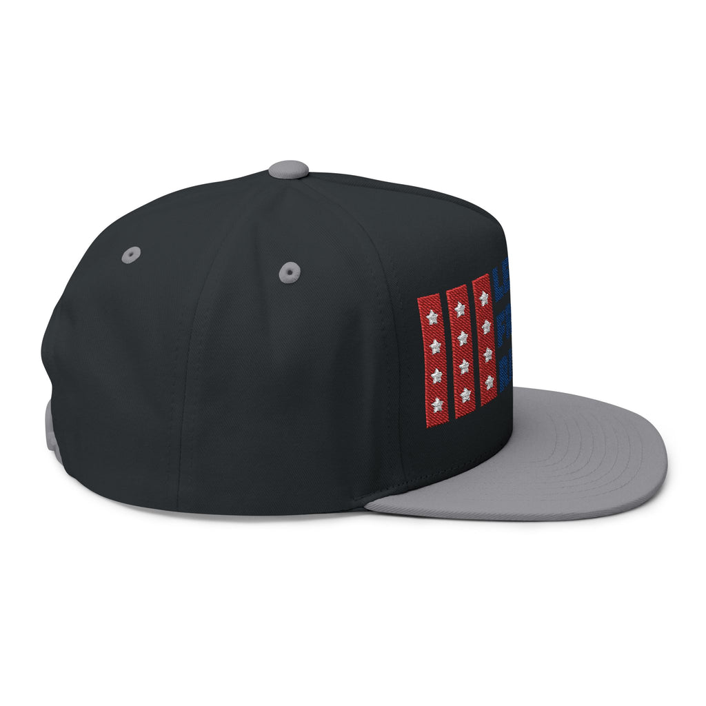 Patriotic Flat Bill Cap - 'Let Freedom Ring!' Hat for Independence Day, Gifts for Veterans, USA Pride Gear, Summer Accessories, [...]