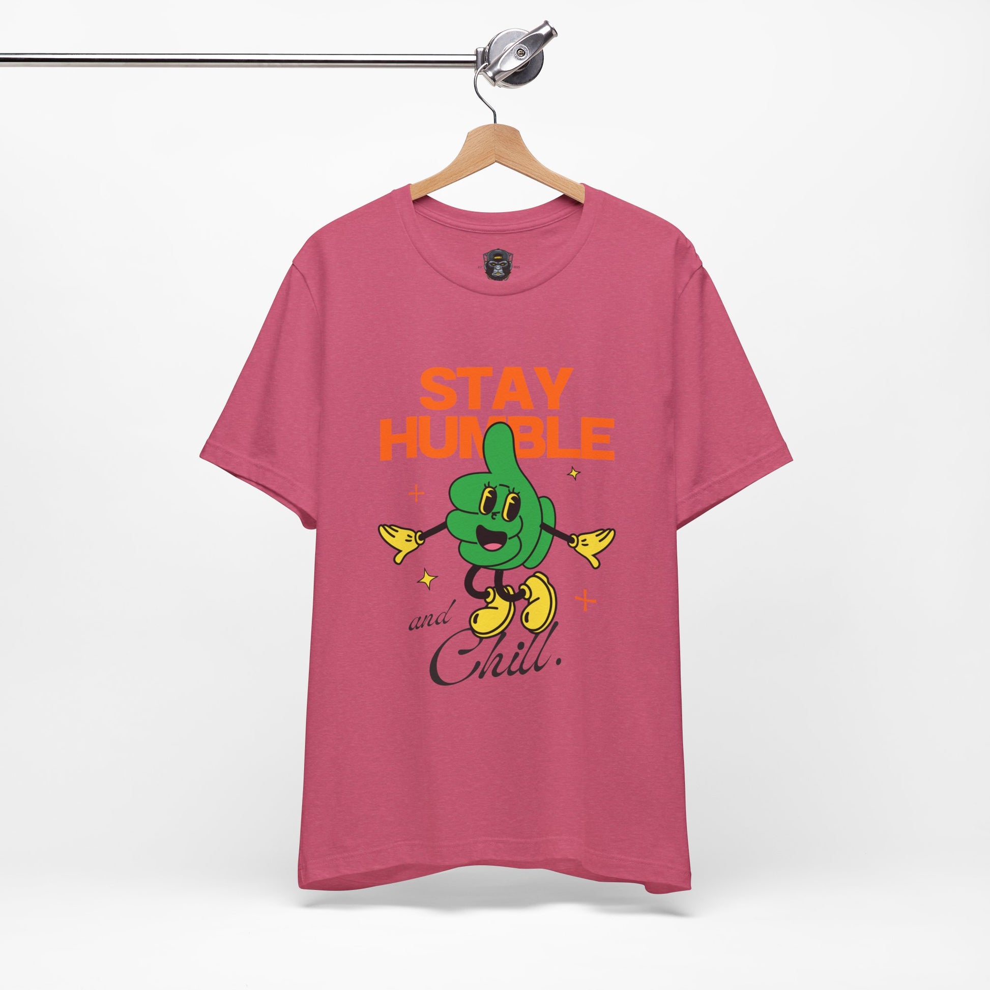 Stay Humble  Jersey Tee, Casual Wear, Motivational Graphic T-Shirt, Perfect Gift for Friends