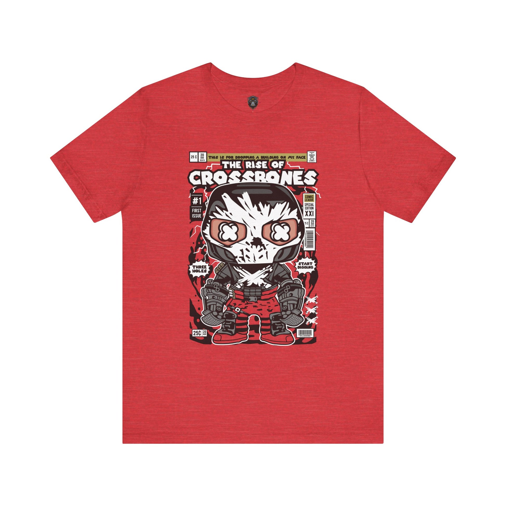 Cool Graphic Tee - 'The Rise of Crossrones' Design, Unisex T-Shirt, Casual Wear, Gift for Geeks