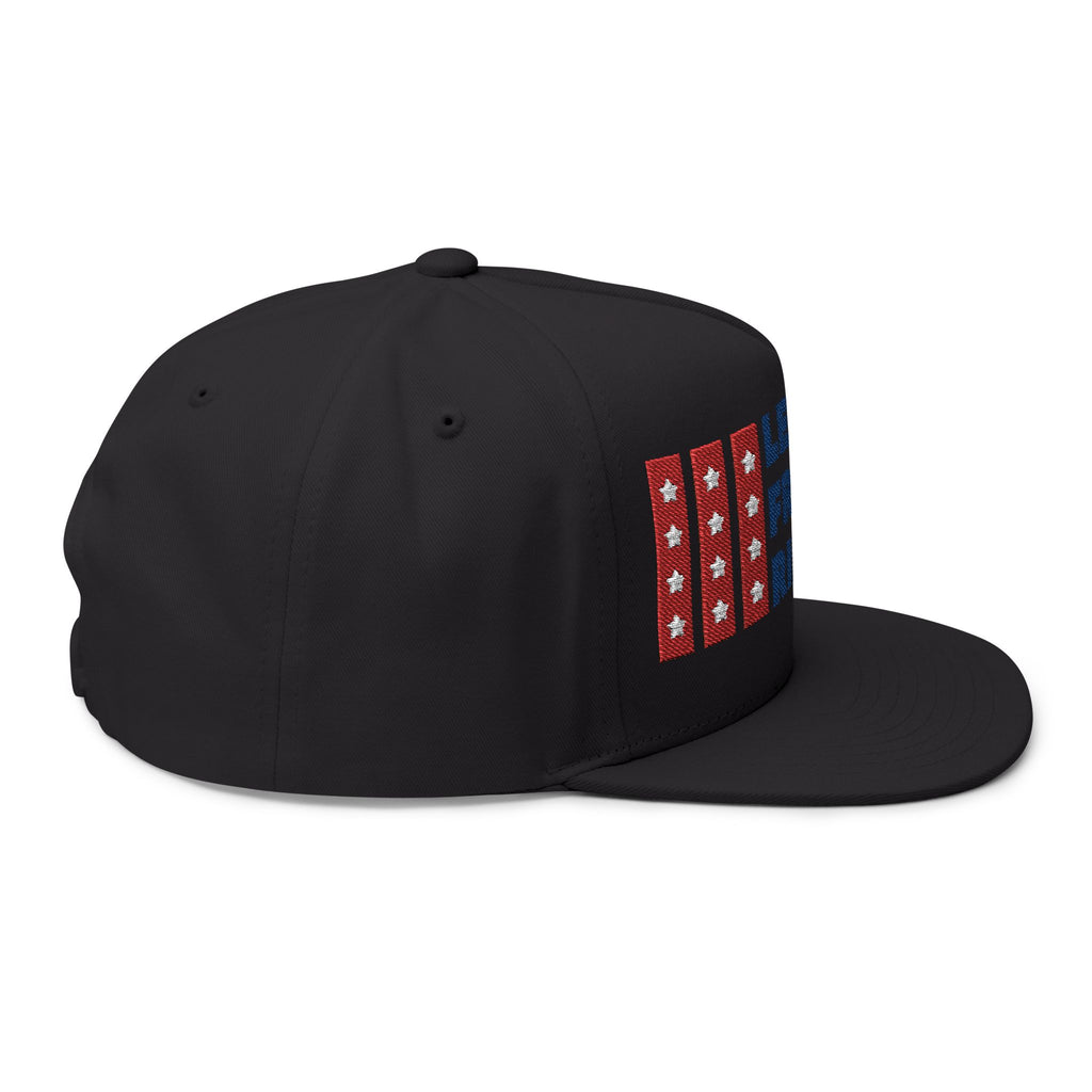 Patriotic Flat Bill Cap - 'Let Freedom Ring!' Hat for Independence Day, Gifts for Veterans, USA Pride Gear, Summer Accessories, [...]