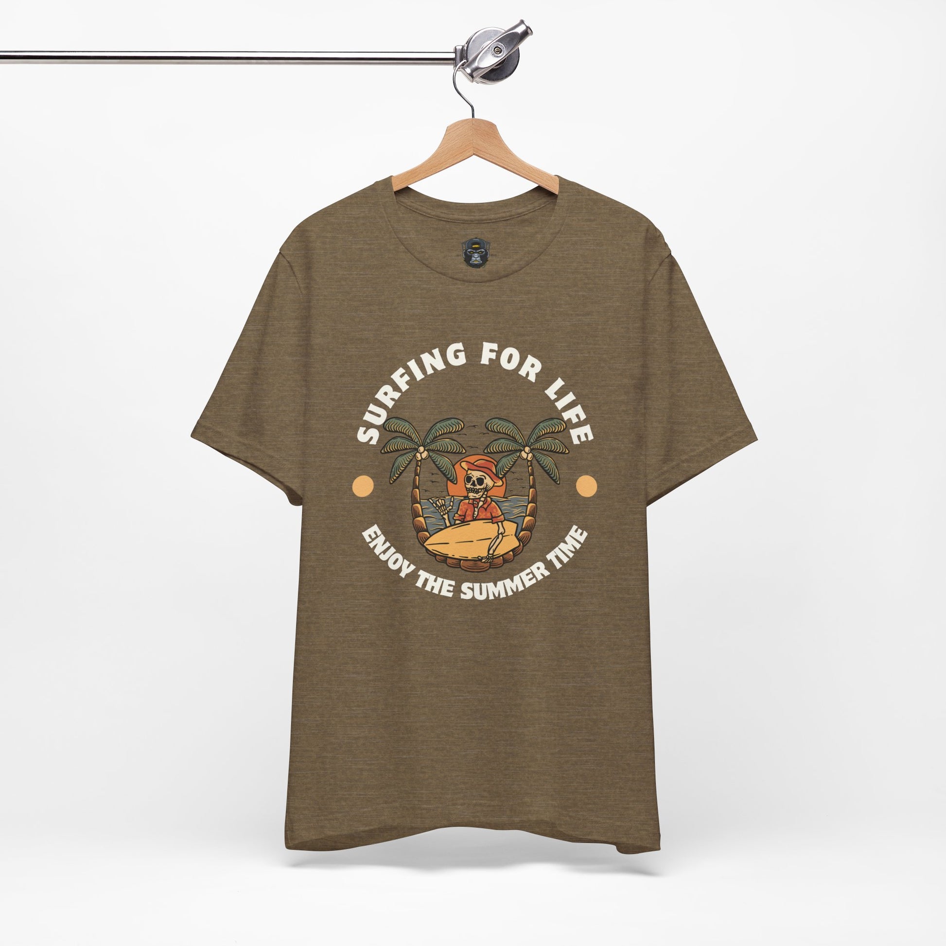 Tropical Relaxation Tee, Beach Vibe T-Shirt, Summer Casual Top