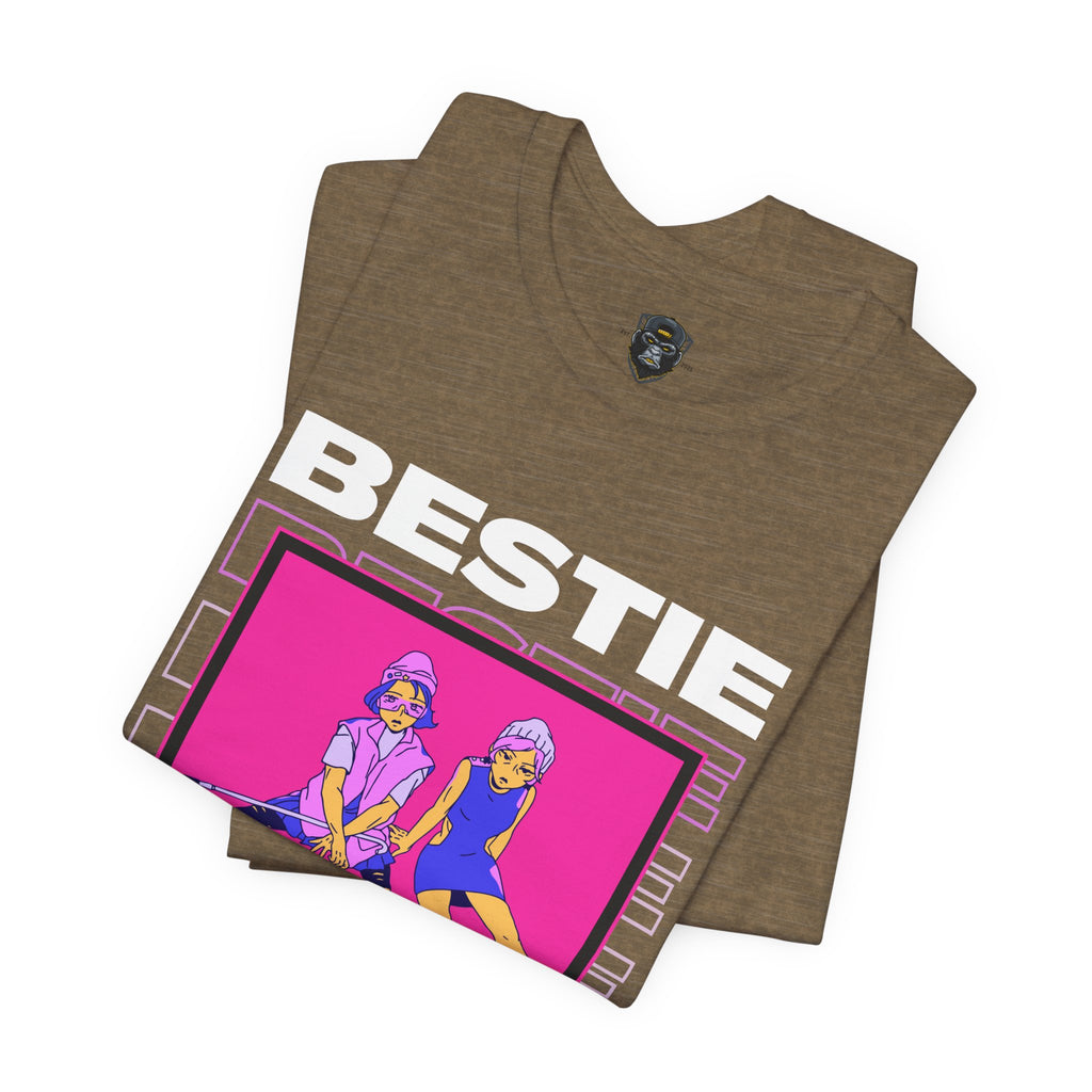 Bestie Short Sleeve Tee - Fun Friendship Shirt, Gifts for Friends
