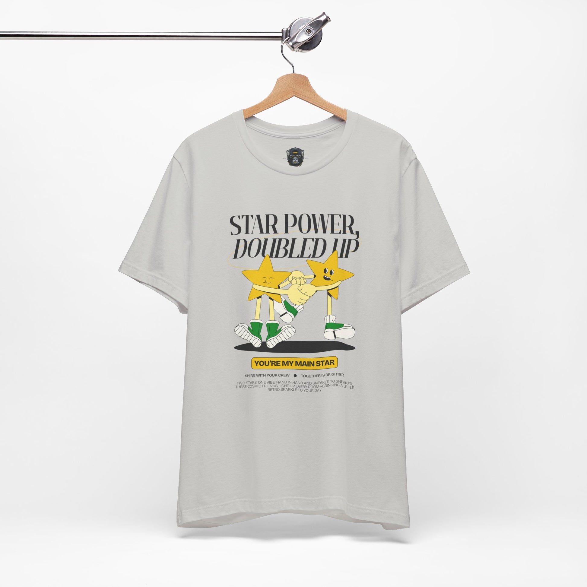 Star Power Tee - You're My Main Star, Friendship Gift, Cute Graphic T-Shirt