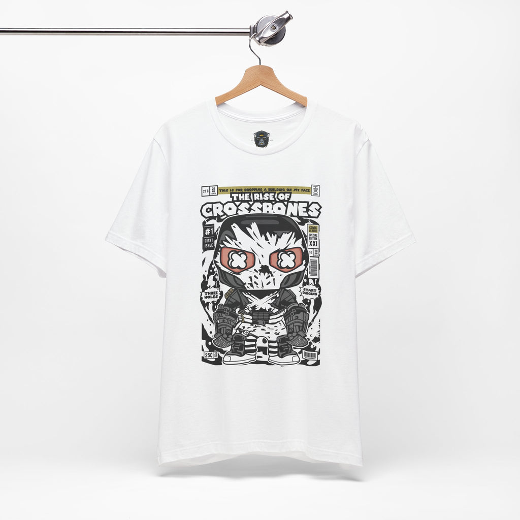 Cool Graphic Tee - 'The Rise of Crossrones' Design, Unisex T-Shirt, Casual Wear, Gift for Geeks