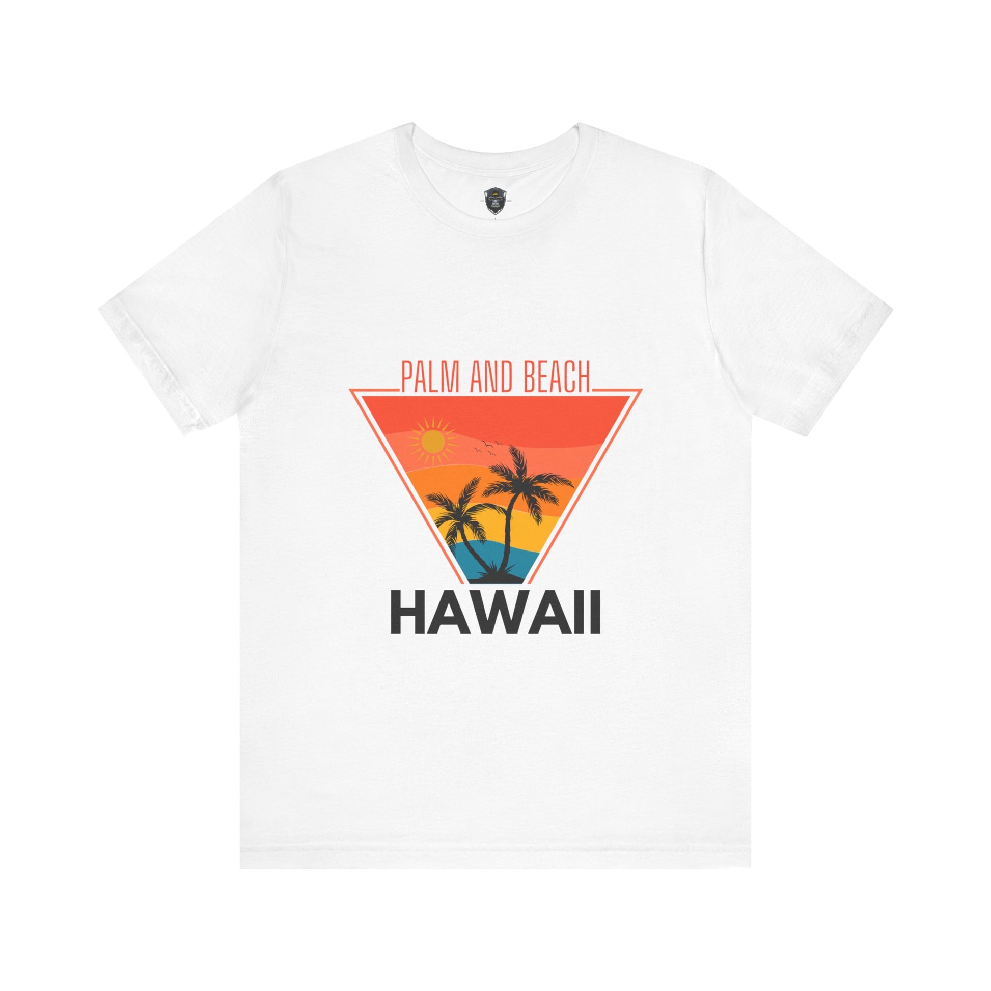 Retro Hawaii Beach Tee, Shirt for Vacation, Tropical Summer Wear, Gift for Beach Lovers