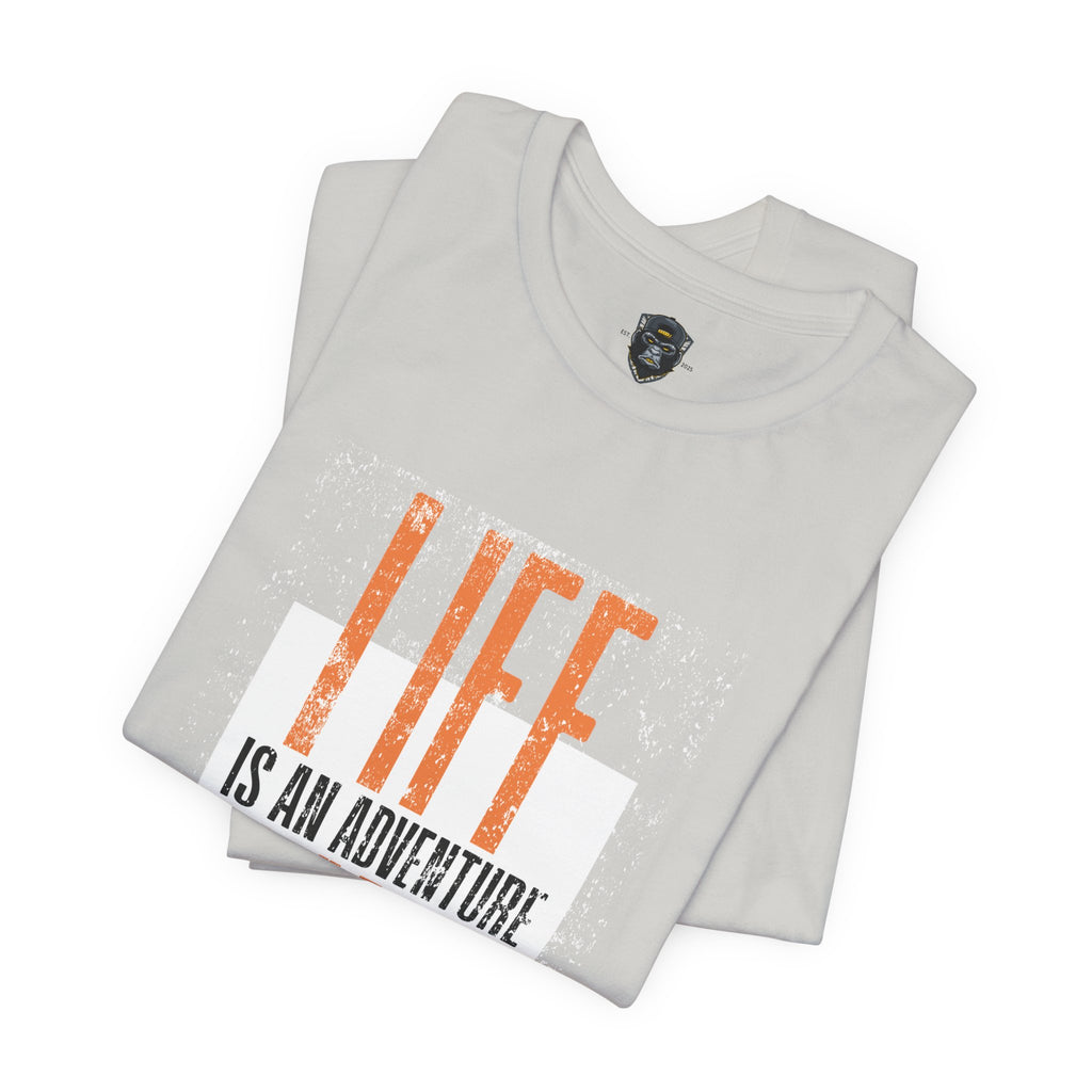 Adventure Awaits Tee - Life is an Adventure Jersey Shirt, Casual Wear, Travel Tee
