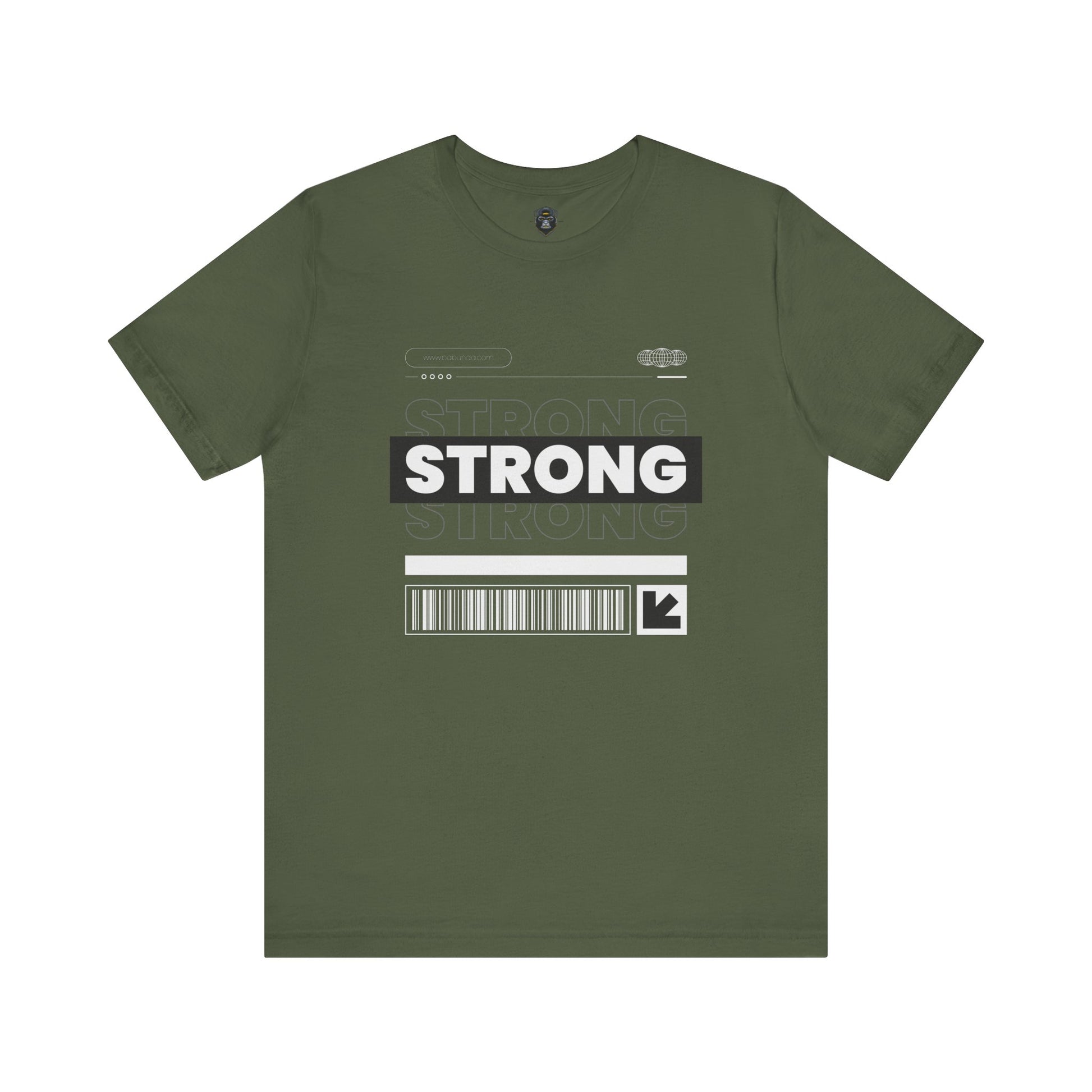 Stylish Motivational Tee for Fitness Lovers, Strong Message T-Shirt, Casual Wear