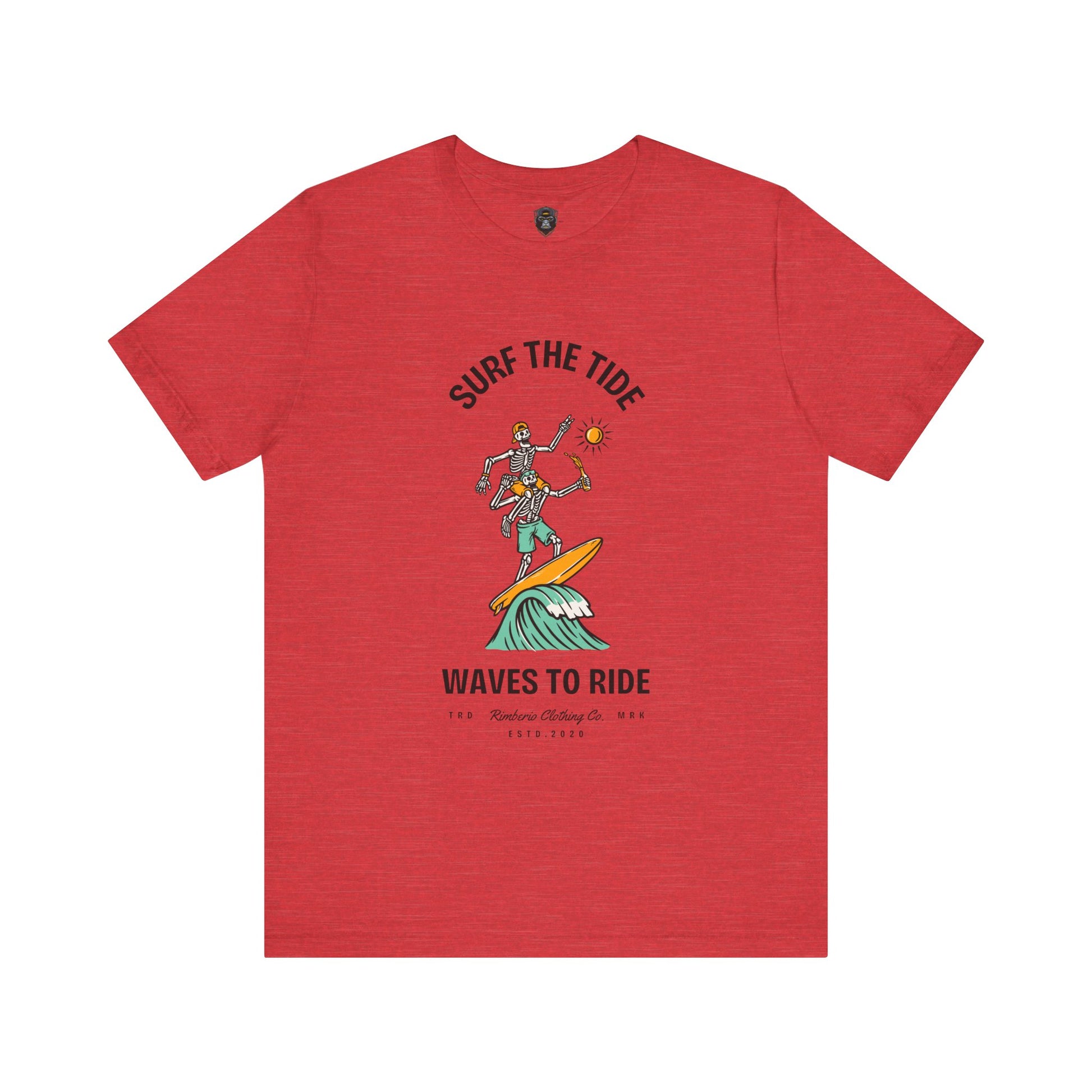 Surfing Vibes Tee - Jersey Short Sleeve Tee, Beach Lovers Gift, Summer Fashion