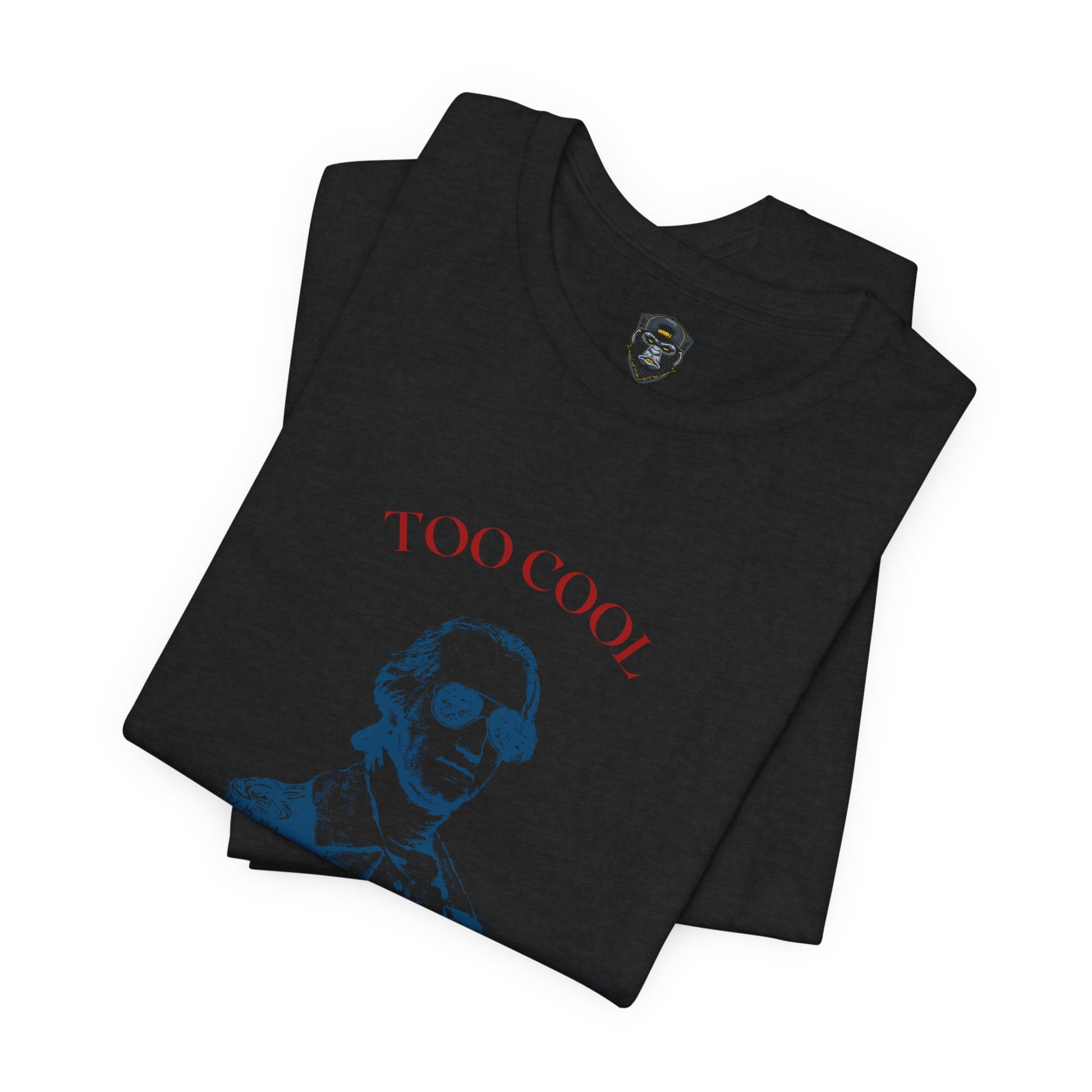 4th of July Vintage Graphic Tee - Too Cool for British Rule, Patriotic T-Shirt