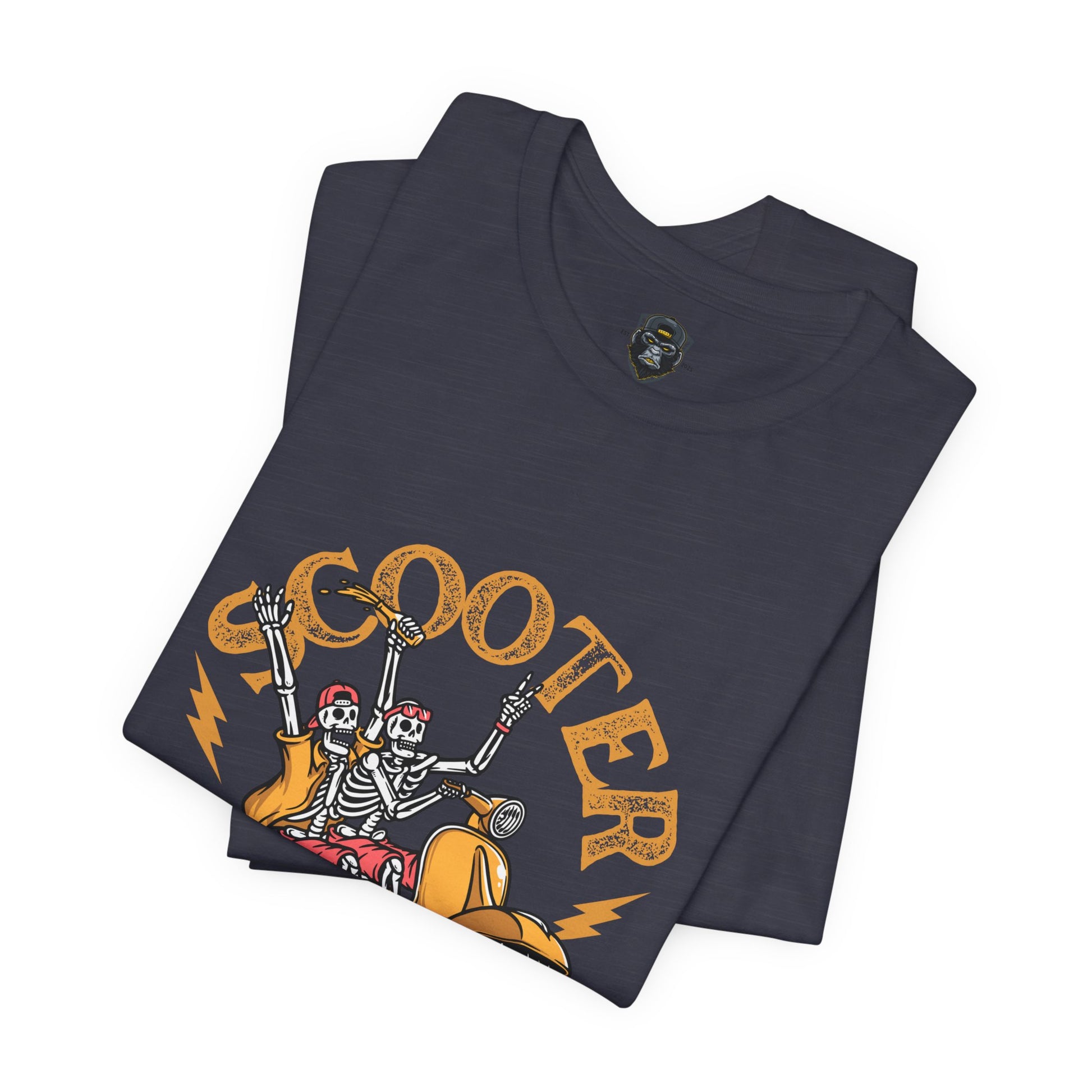 Scooter Spirit Jersey Tee, Motorcycle T-Shirt, Biker Apparel, Casual Fashion