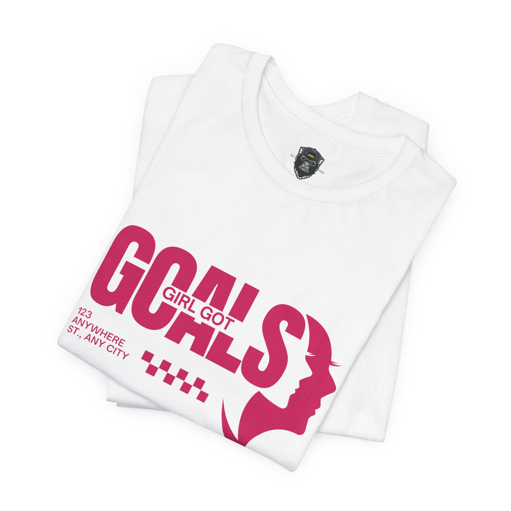 Empowering Goals  Tee - Women’s Achievement Shirt, Inspirational T-Shirt