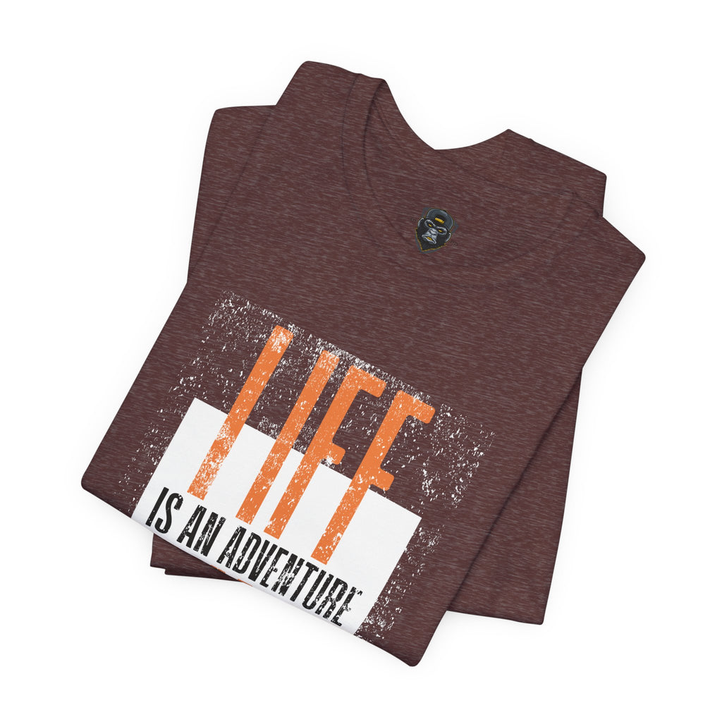 Adventure Awaits Tee - Life is an Adventure Jersey Shirt, Casual Wear, Travel Tee