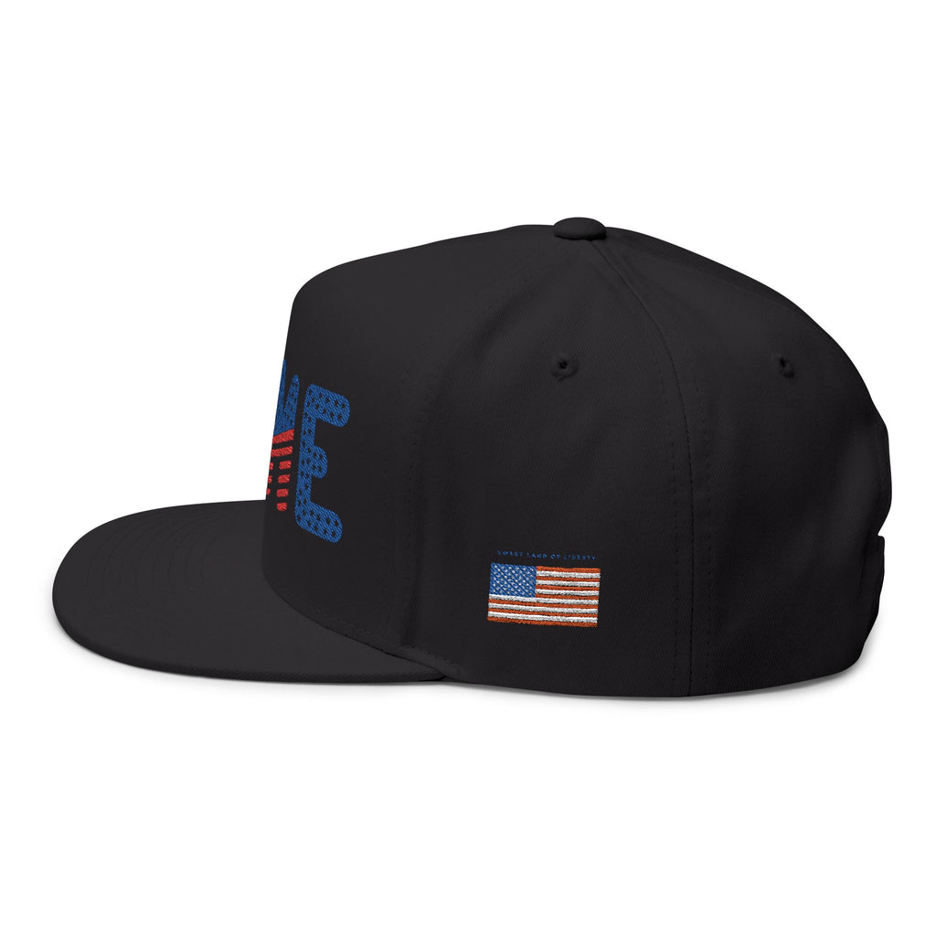 Embroidered Flat Bill Cap - 'HOME' Design, Adjustable Snapback, Perfect for Casual Outings, Road Trips, Sun Protection, Gift for [...]