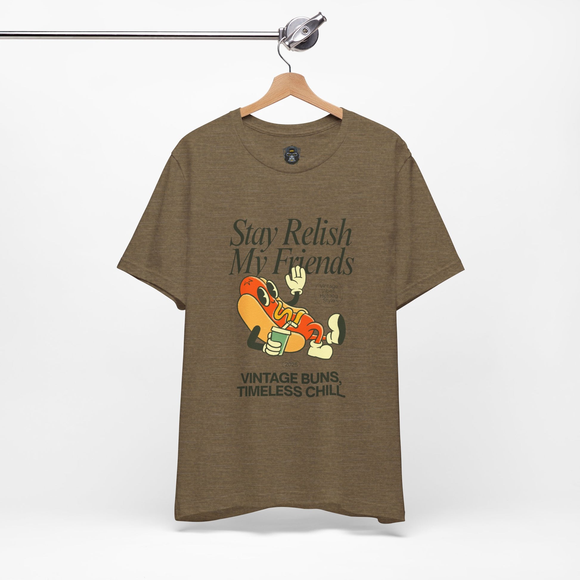 Stay Relish My Friends Tee - Fun Summer Style for Food Lovers, Casual Wear