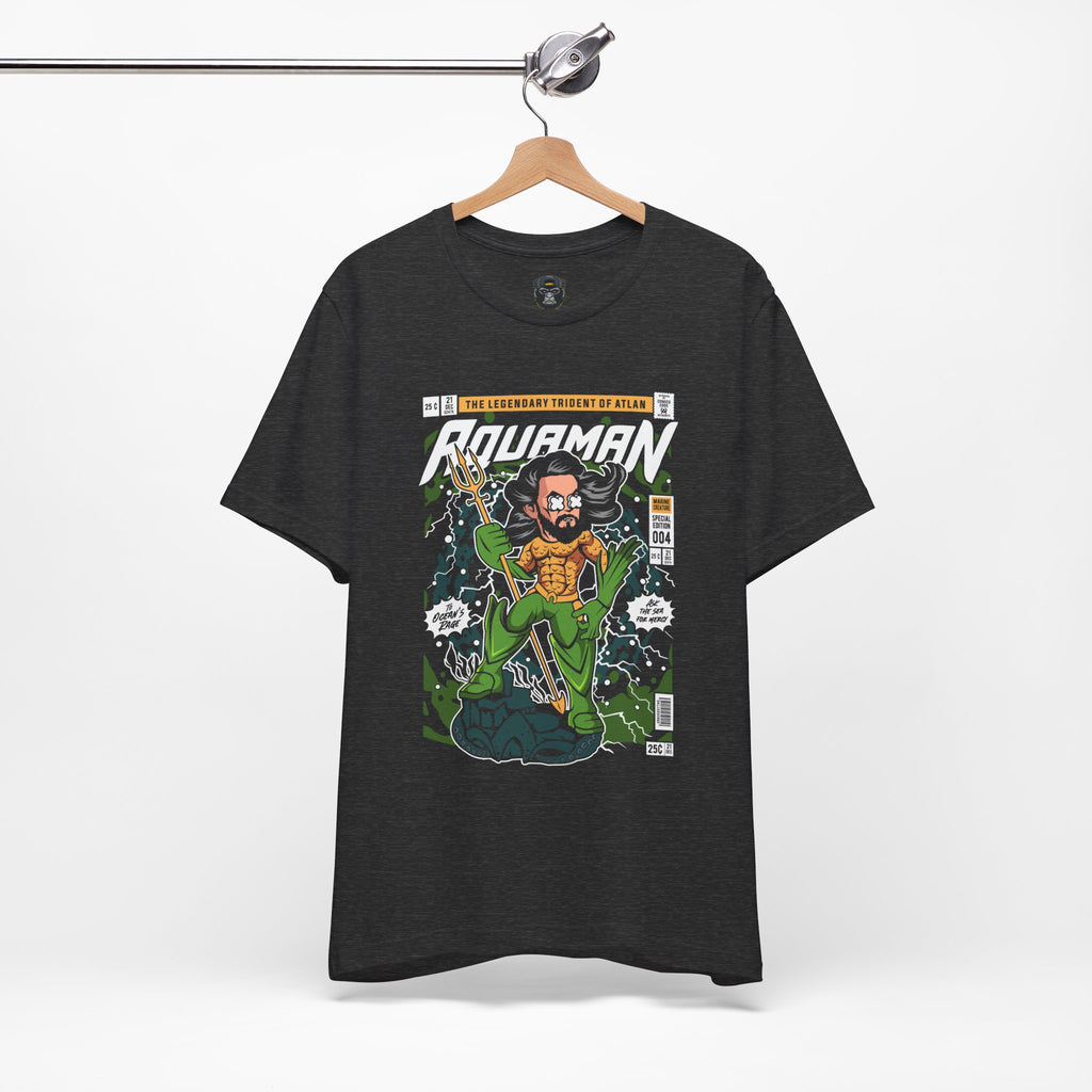 Heroic Aquaman Comic Tee, Unisex T-Shirt for Superhero Fans, Gift for Comic Book Lovers