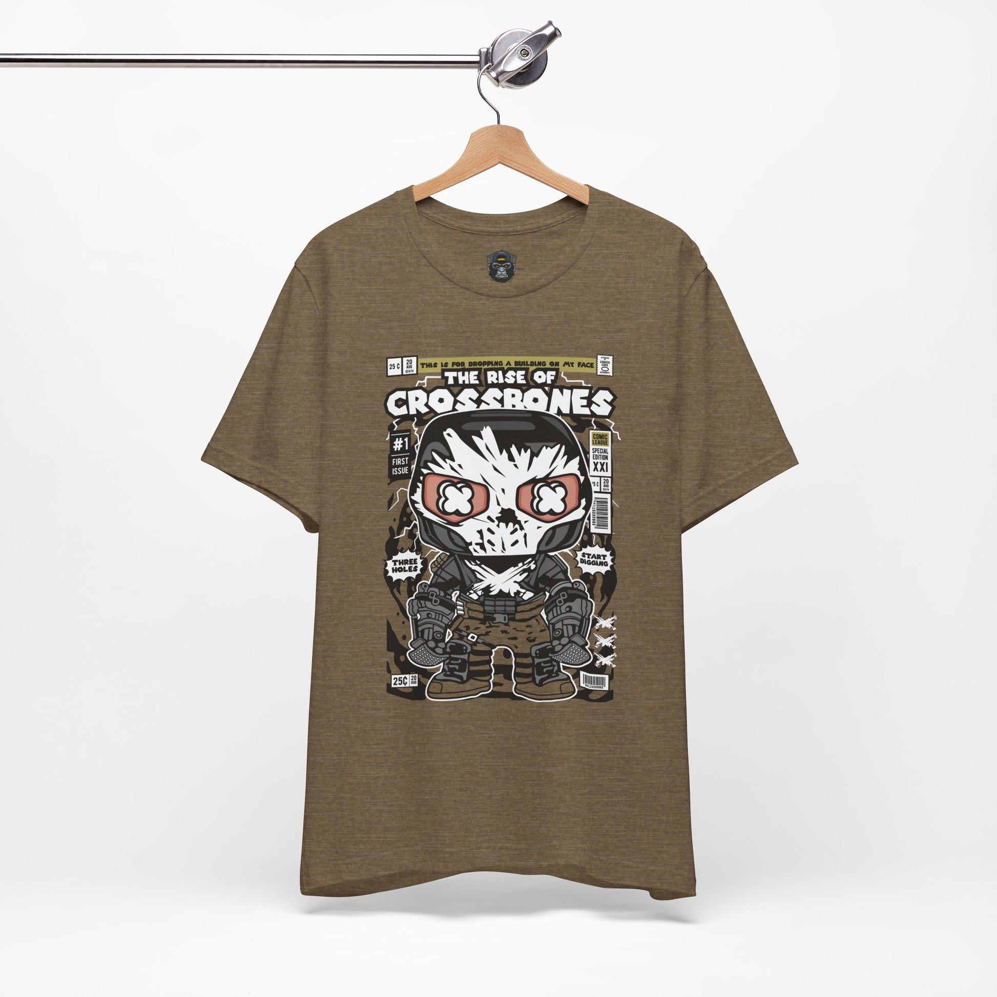 Cool Graphic Tee - 'The Rise of Crossrones' Design, Unisex T-Shirt, Casual Wear, Gift for Geeks