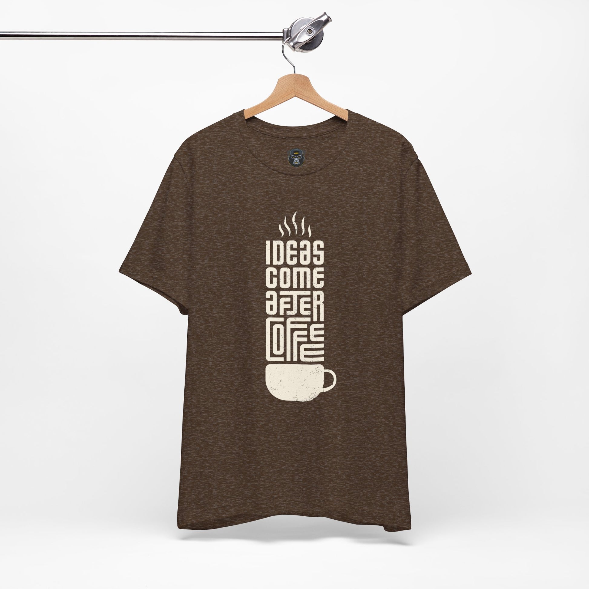 Coffee Inspiration Tee, Funny Coffee Lover Shirt, Gift for Creatives