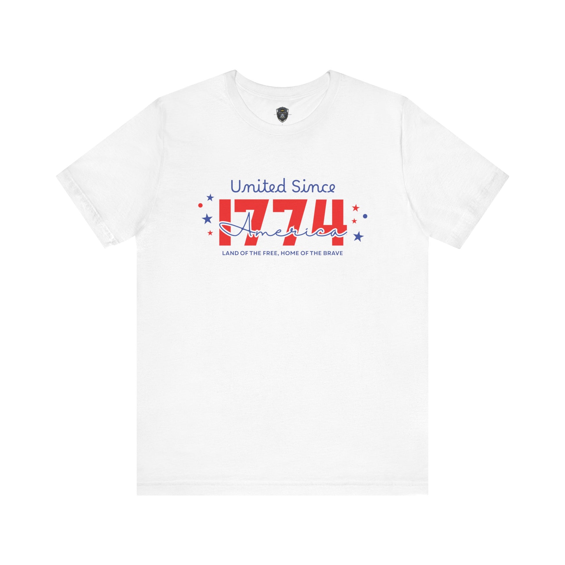 Patriotic Short, United Since 1776, USA Pride T-Shirt, Independence Day Gift