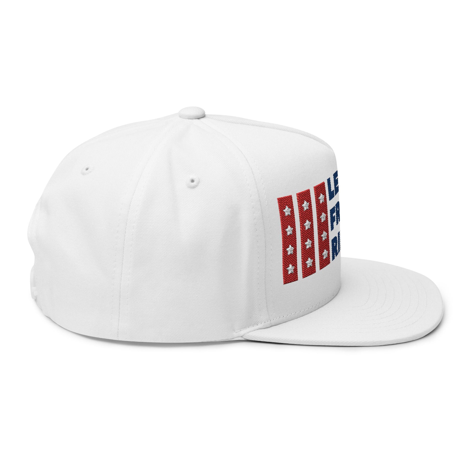 Patriotic Flat Bill Cap - 'Let Freedom Ring!' Hat for Independence Day, Gifts for Veterans, USA Pride Gear, Summer Accessories, [...]