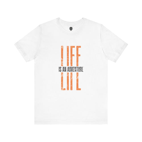 Adventure Awaits Tee - Life is an Adventure Jersey Shirt, Casual Wear, Travel Tee