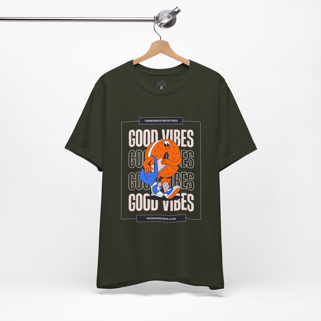 Good Vibes Tee, Casual Wear, Gift for Friends, Summer Fashion