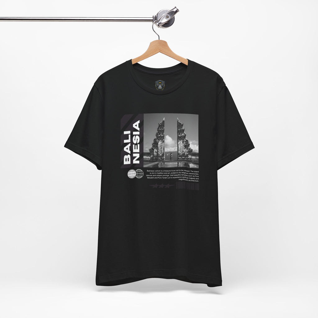Bali Themed Graphic Tee - Unisex Short Sleeve, Vacation Vibes, Travel Gift