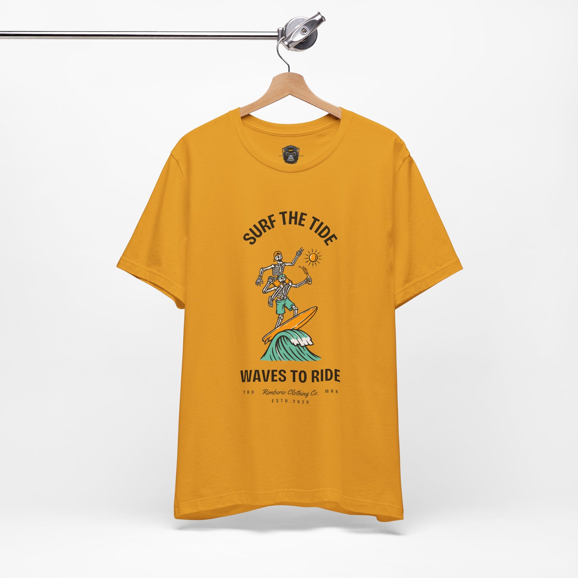 Surfing Vibes Tee - Jersey Short Sleeve Tee, Beach Lovers Gift, Summer Fashion