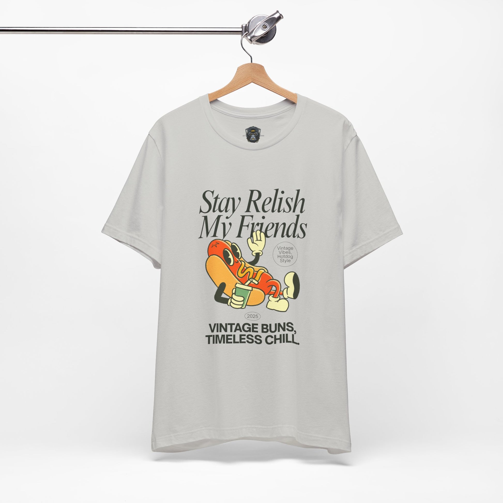 Stay Relish My Friends Tee - Fun Summer Style for Food Lovers, Casual Wear