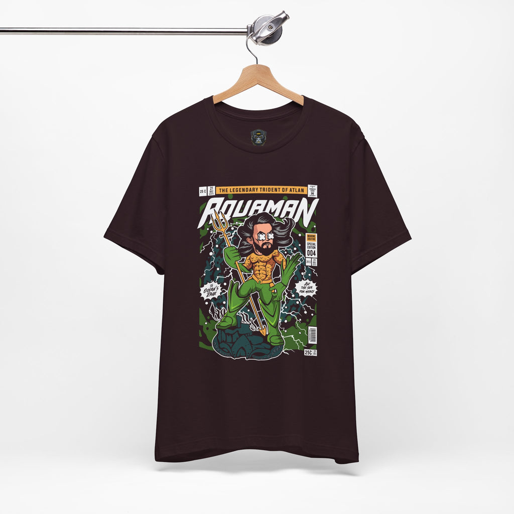 Heroic Aquaman Comic Tee, Unisex T-Shirt for Superhero Fans, Gift for Comic Book Lovers