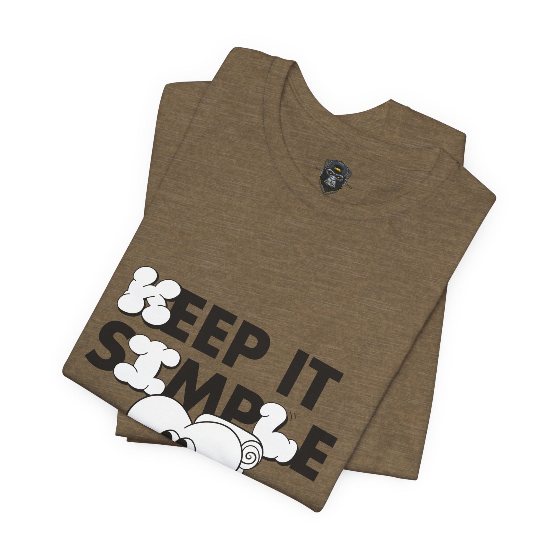 Jersey Tee with Motivational Quote, Casual Wear, Gift for Him and Her
