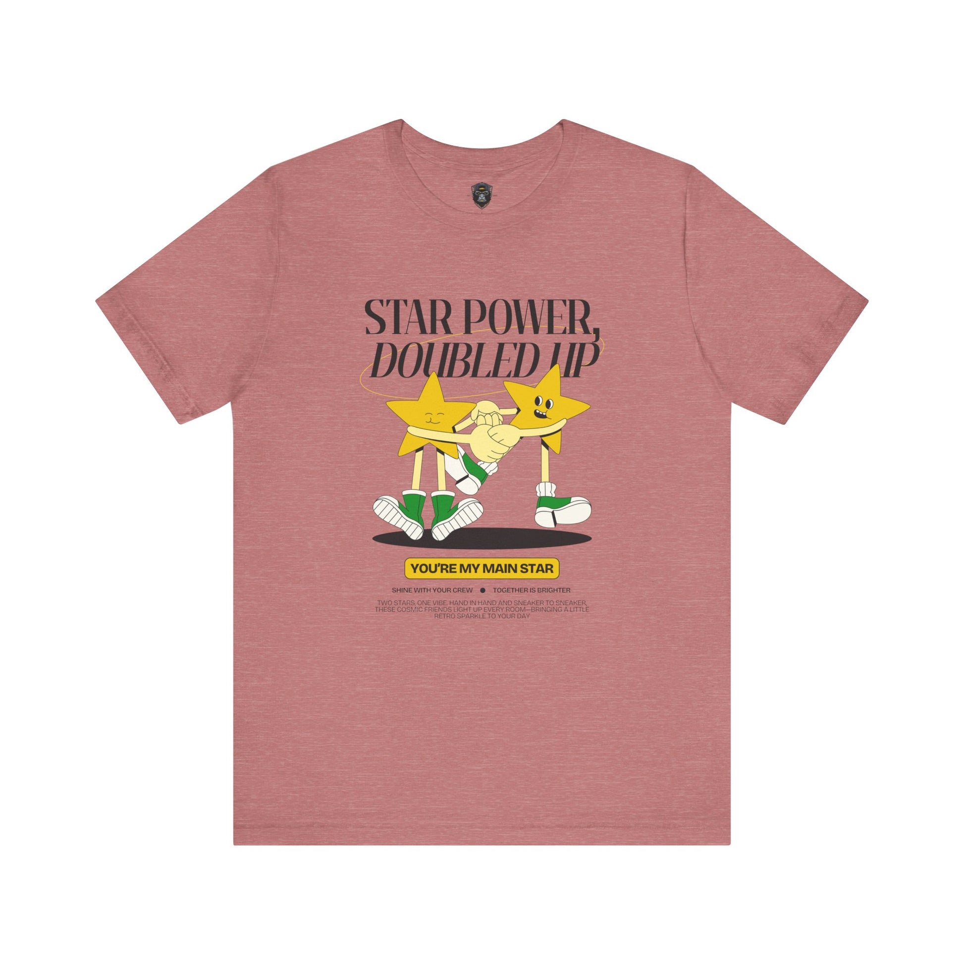 Star Power Tee - You're My Main Star, Friendship Gift, Cute Graphic T-Shirt