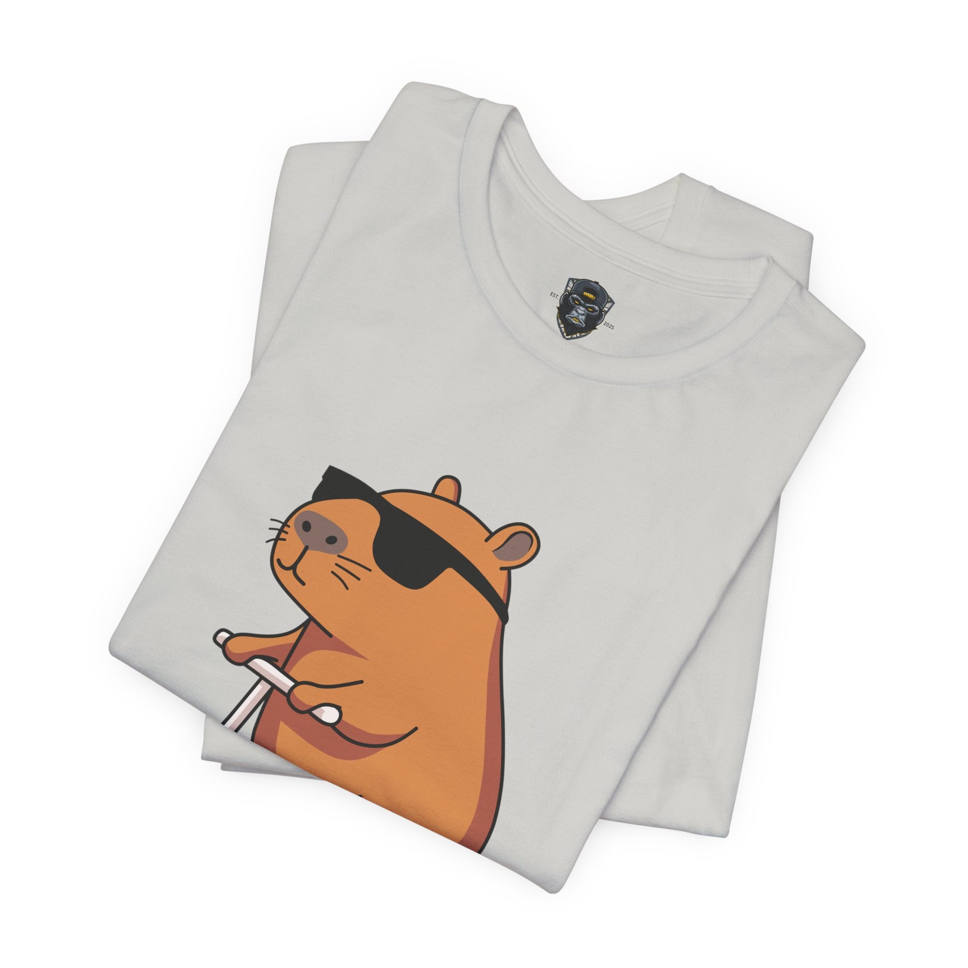 Cool Hamster Tee, Fun Quirky Animal T-Shirt, Perfect for Gifts, Casual Wear