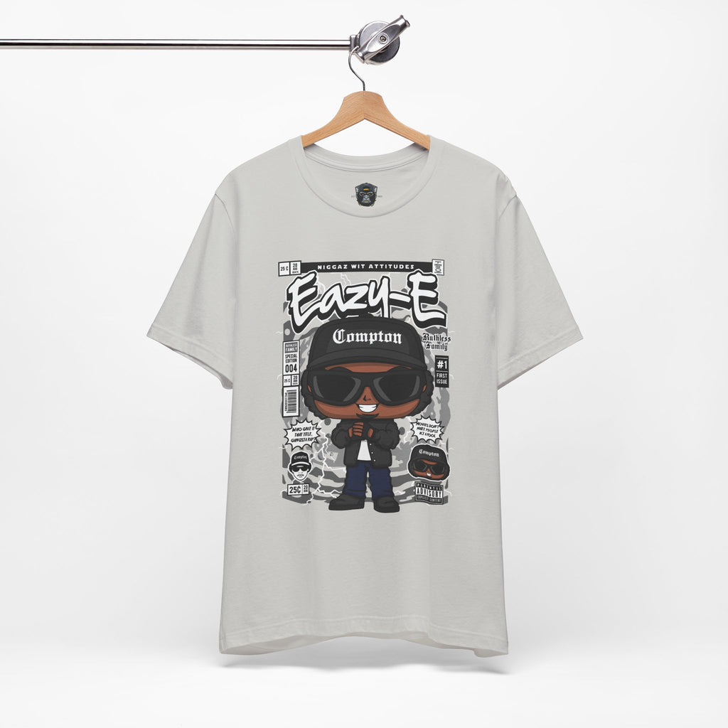Eazy-E Pop Culture Tee - Unisex Jersey Shirt, Hip Hop Fan Gift, Vintage Music Apparel