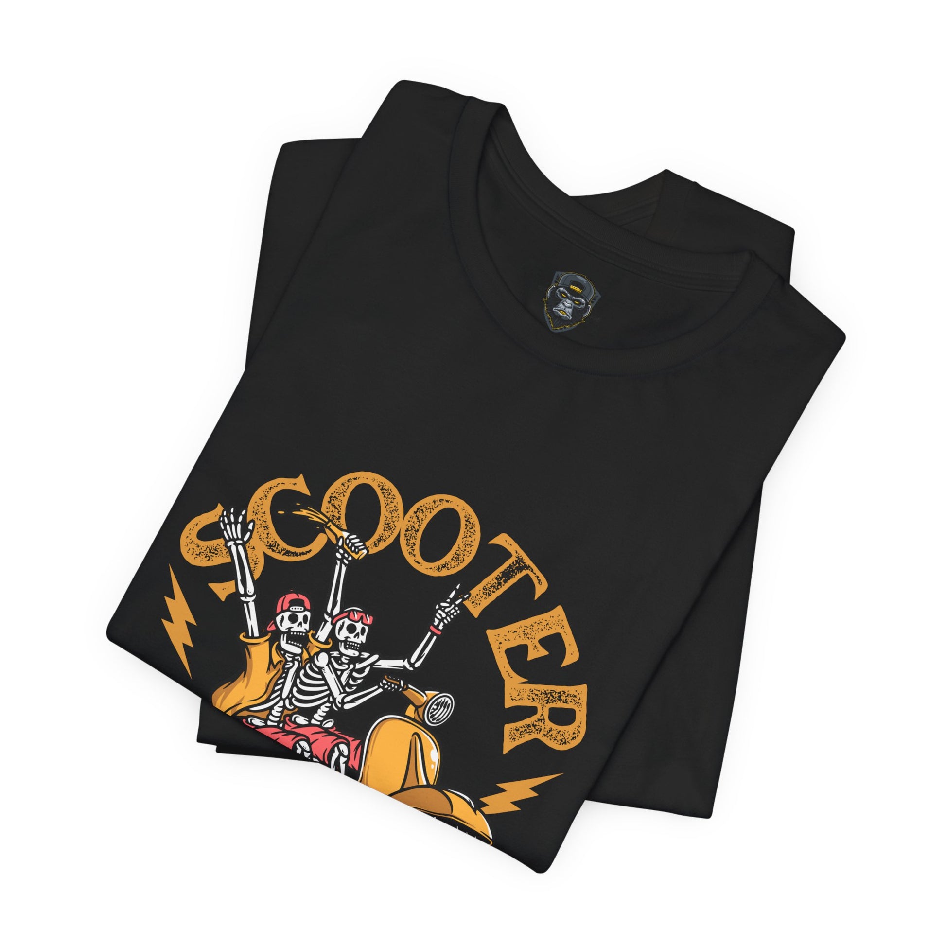 Scooter Spirit Jersey Tee, Motorcycle T-Shirt, Biker Apparel, Casual Fashion