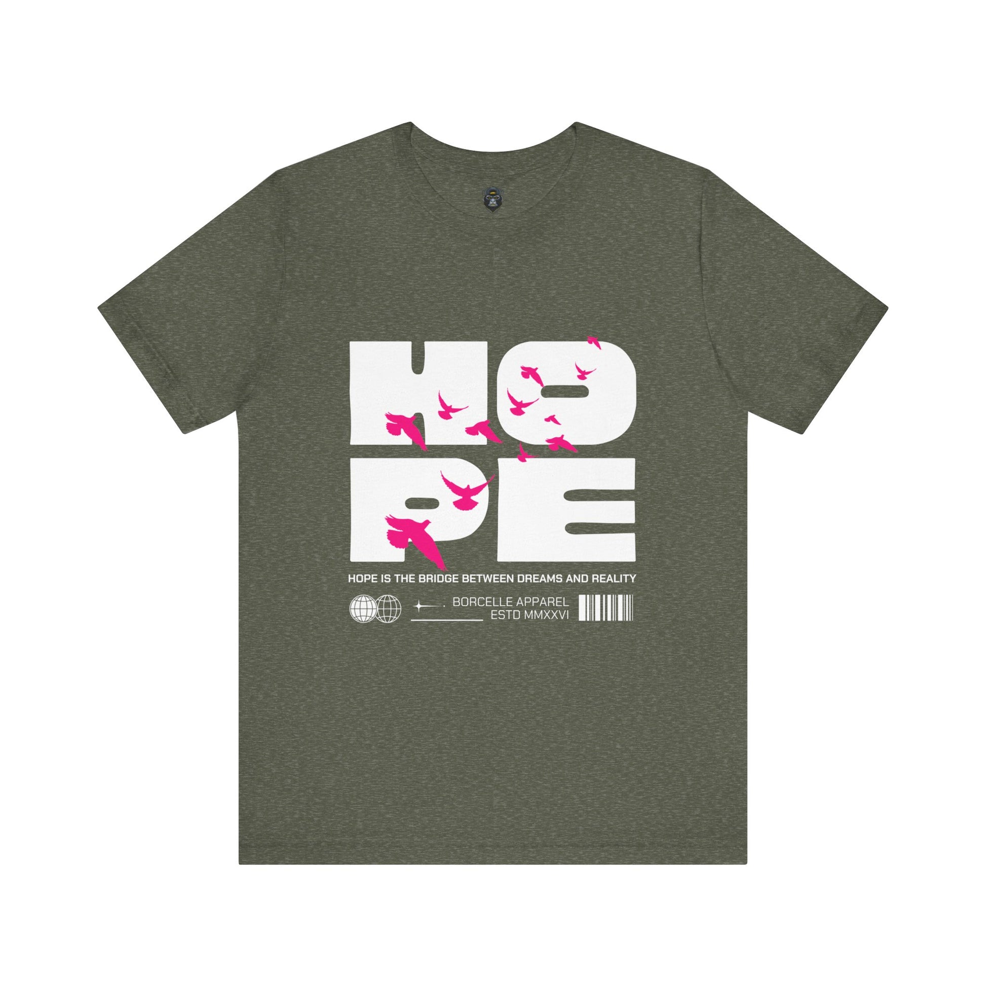 Hope Jersey Tee - Inspirational Gift for Dreamers, Motivational Apparel