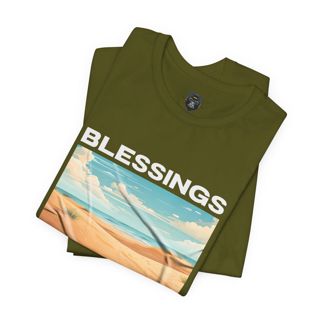 Blessings Are Coming Tee, Inspirational T-Shirt, Perfect Gift for Encouragement