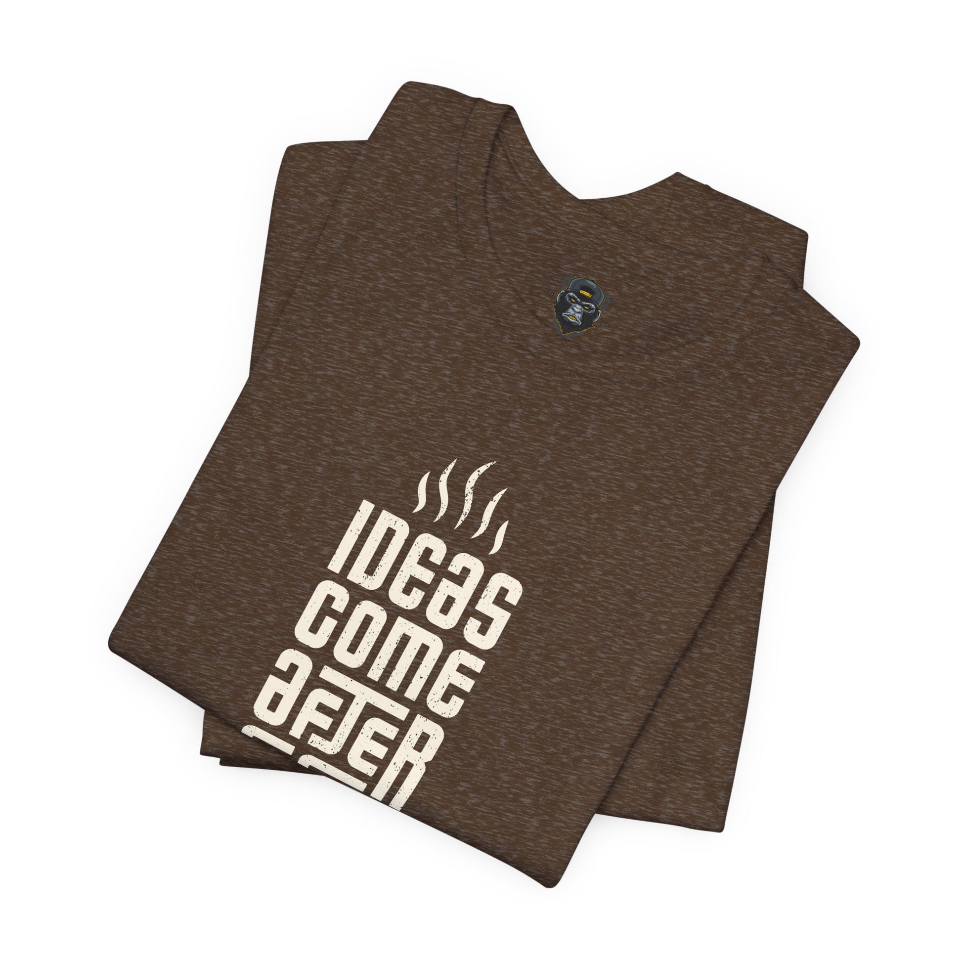 Coffee Inspiration Tee, Funny Coffee Lover Shirt, Gift for Creatives