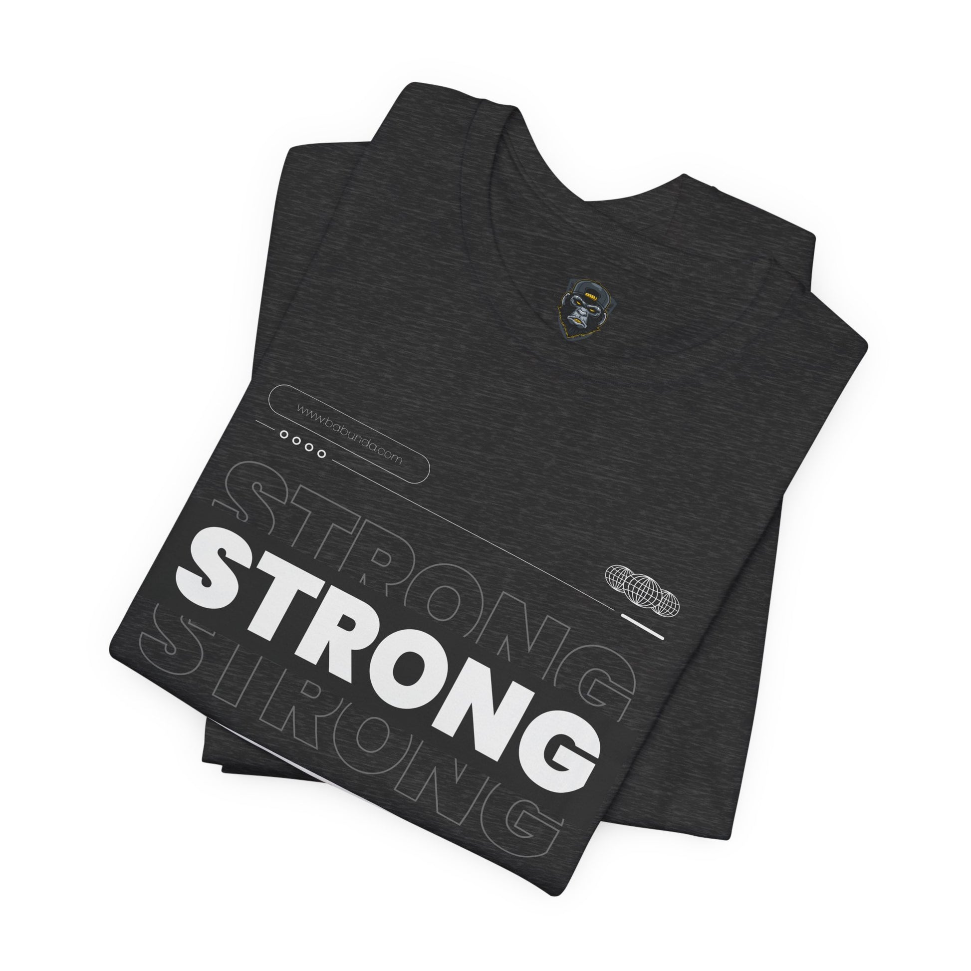 Stylish Motivational Tee for Fitness Lovers, Strong Message T-Shirt, Casual Wear