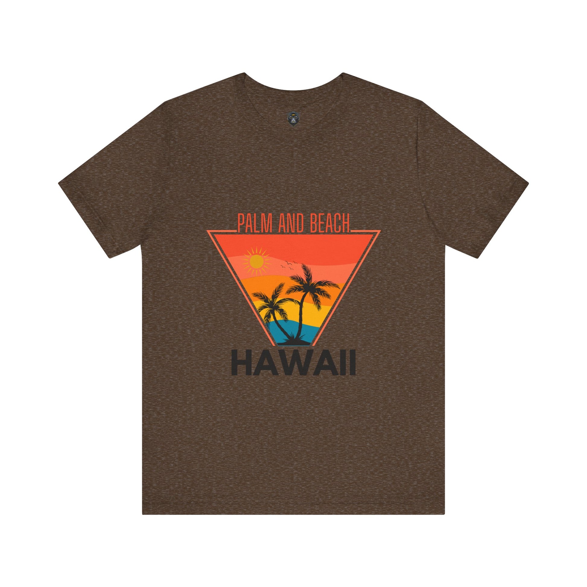 Retro Hawaii Beach Tee, Shirt for Vacation, Tropical Summer Wear, Gift for Beach Lovers