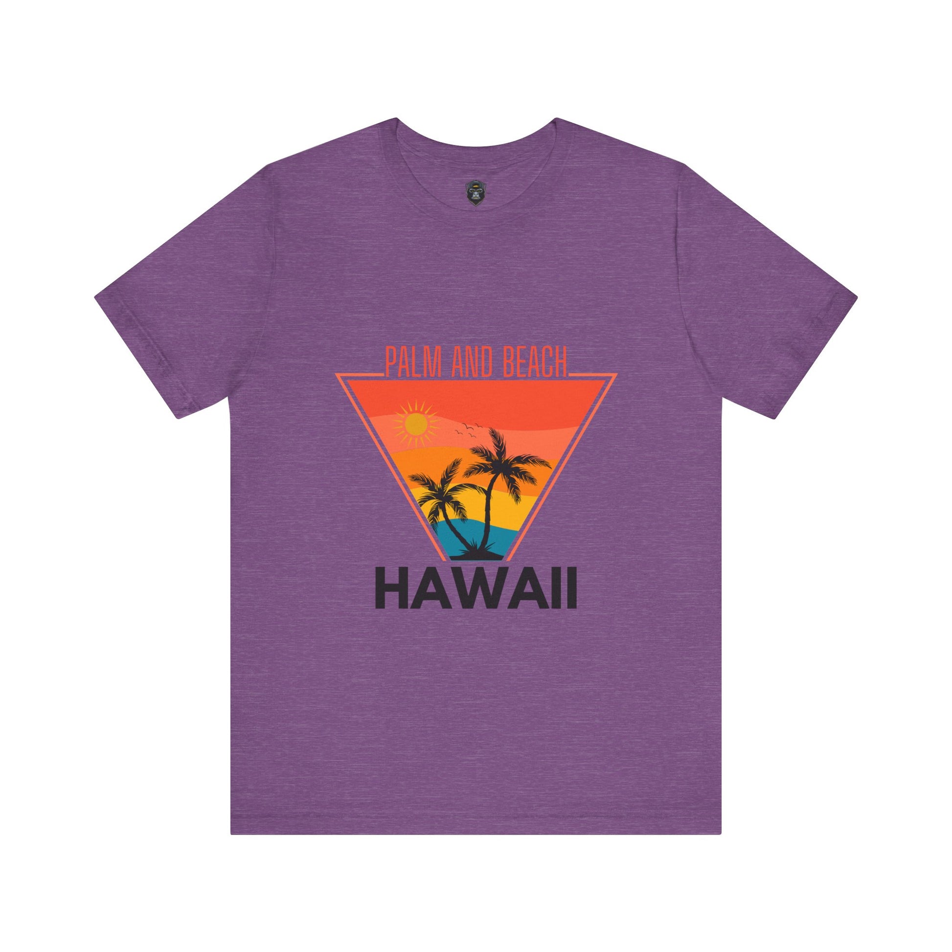 Retro Hawaii Beach Tee, Shirt for Vacation, Tropical Summer Wear, Gift for Beach Lovers