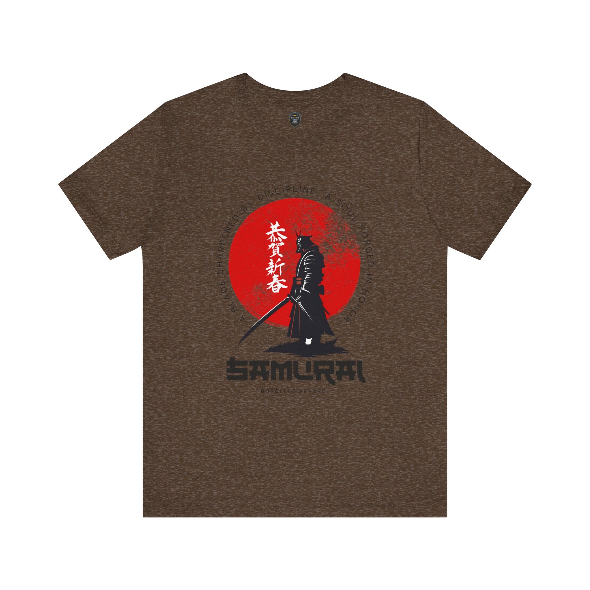 Samurai Spirit Tee | Japanese Warrior Graphic Shirt, Casual Wear
