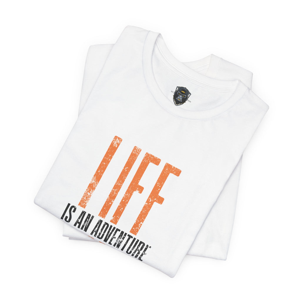 Adventure Awaits Tee - Life is an Adventure Jersey Shirt, Casual Wear, Travel Tee