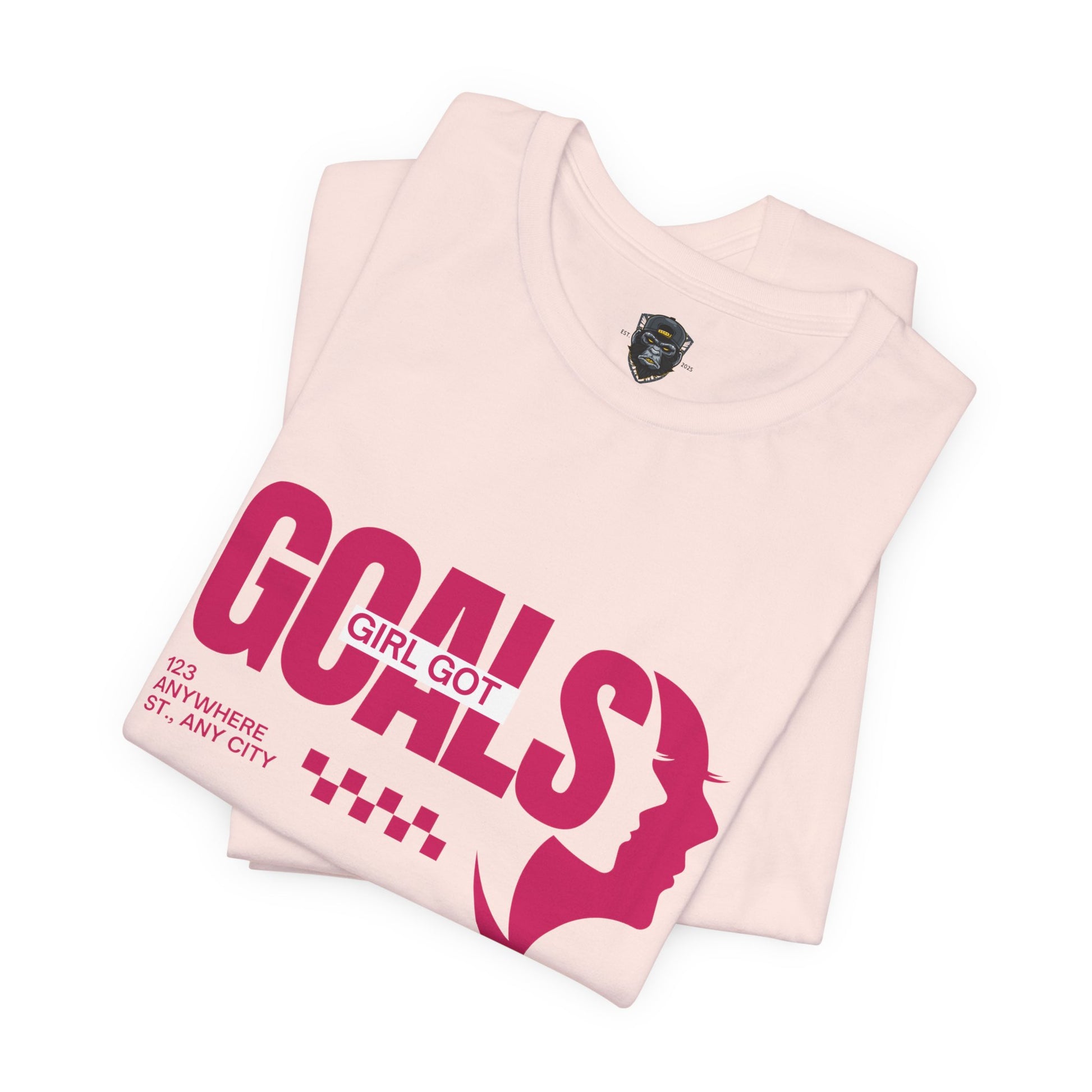 Empowering Goals  Tee - Women’s Achievement Shirt, Inspirational T-Shirt