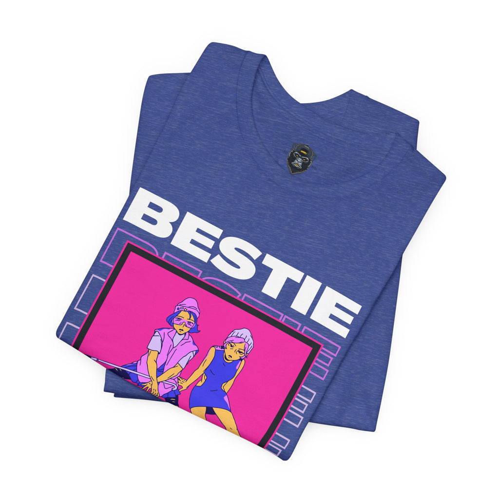 Bestie Short Sleeve Tee - Fun Friendship Shirt, Gifts for Friends