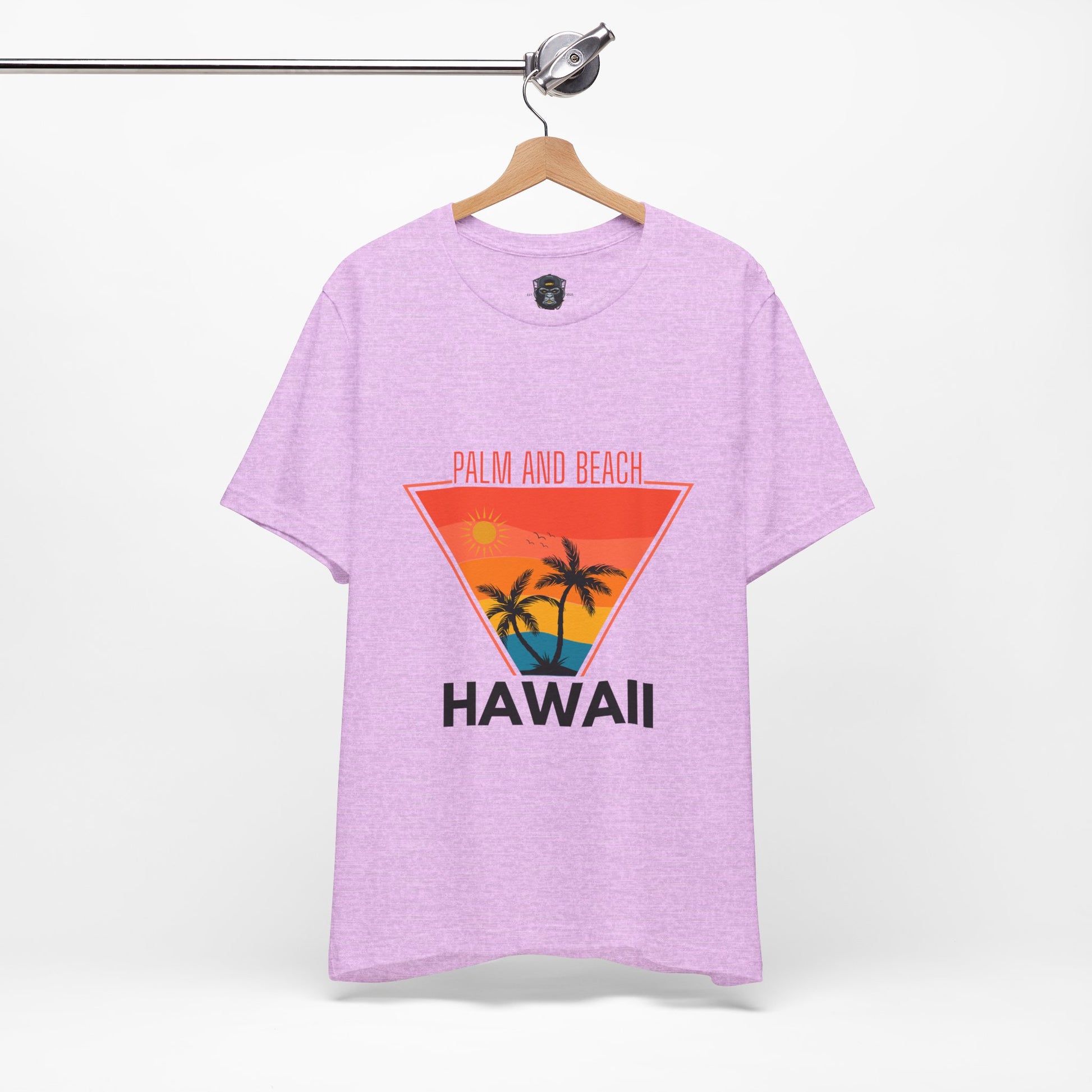 Retro Hawaii Beach Tee, Shirt for Vacation, Tropical Summer Wear, Gift for Beach Lovers