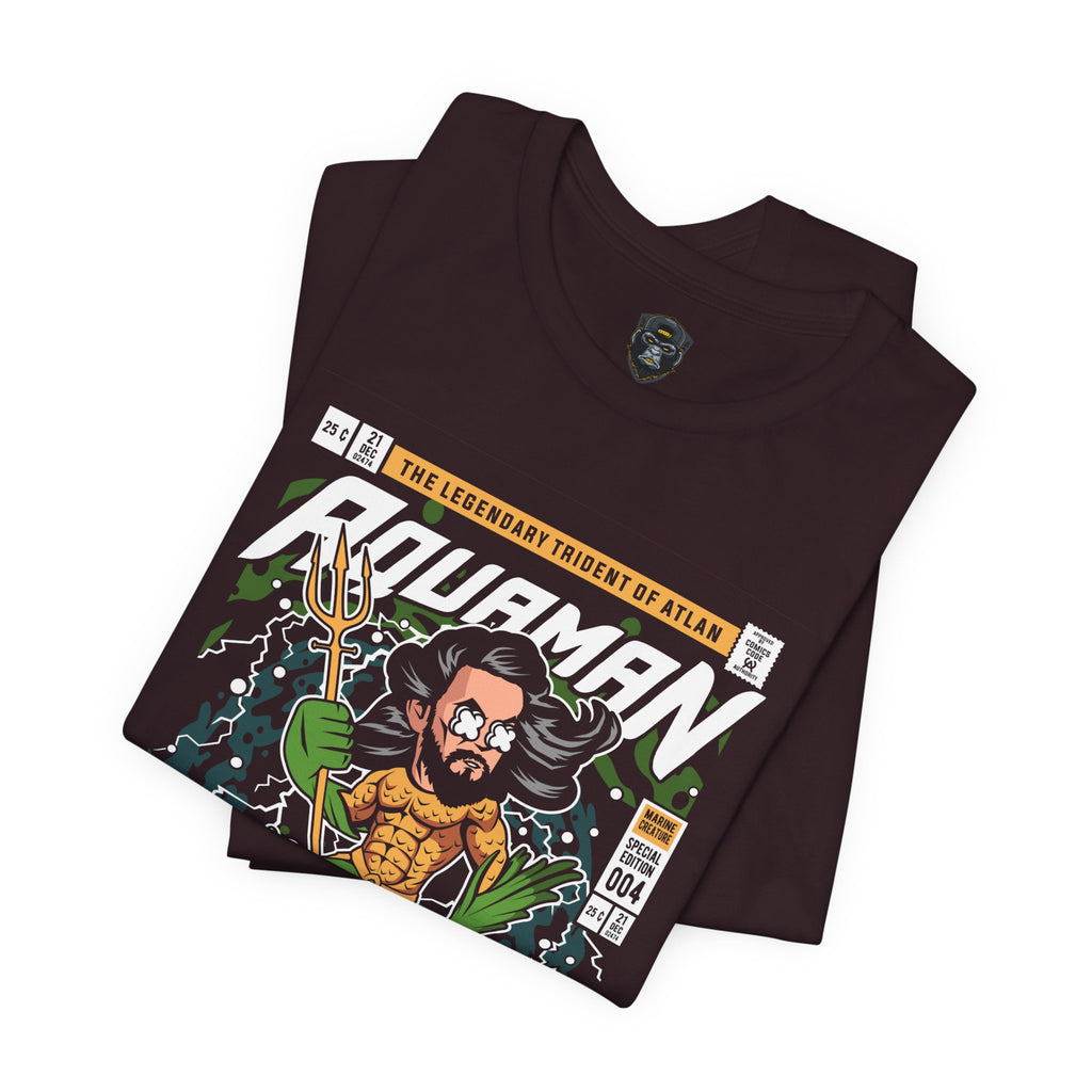 Heroic Aquaman Comic Tee, Unisex T-Shirt for Superhero Fans, Gift for Comic Book Lovers