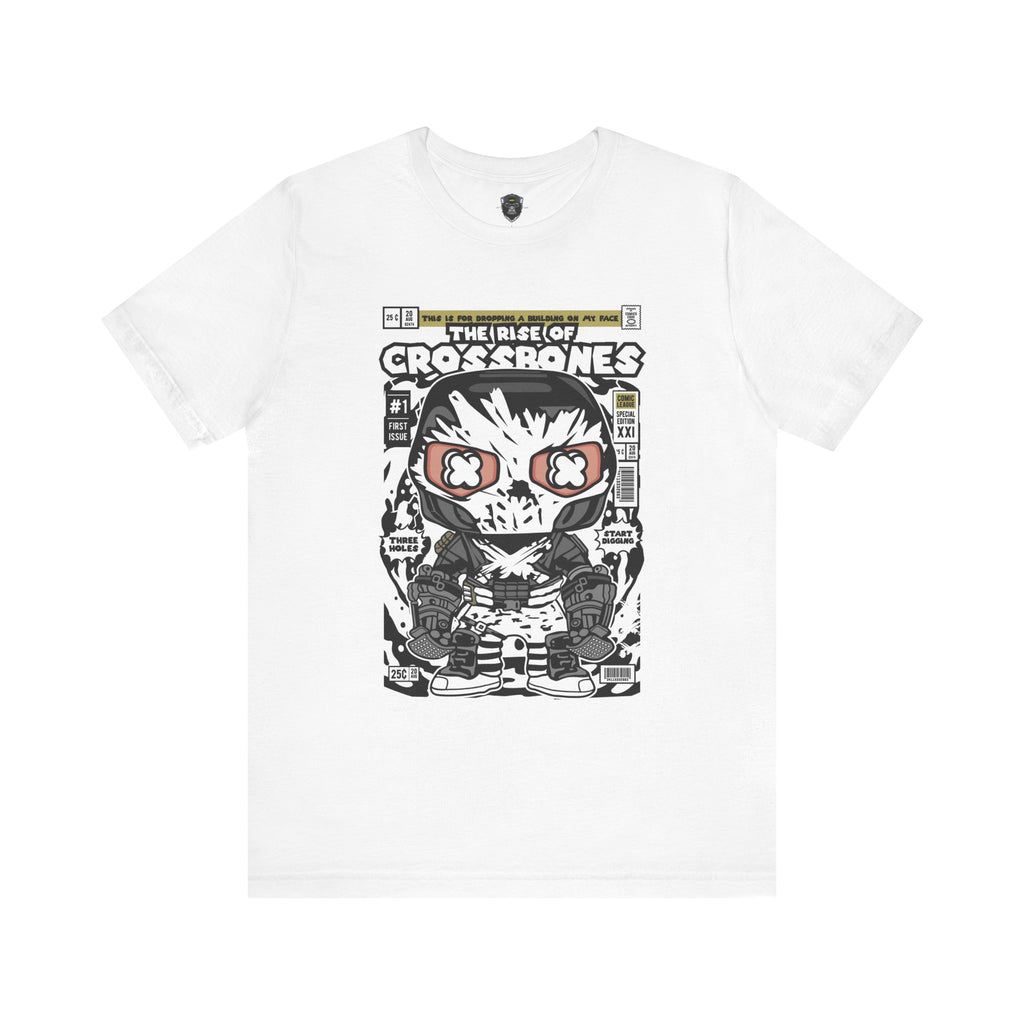 Cool Graphic Tee - 'The Rise of Crossrones' Design, Unisex T-Shirt, Casual Wear, Gift for Geeks