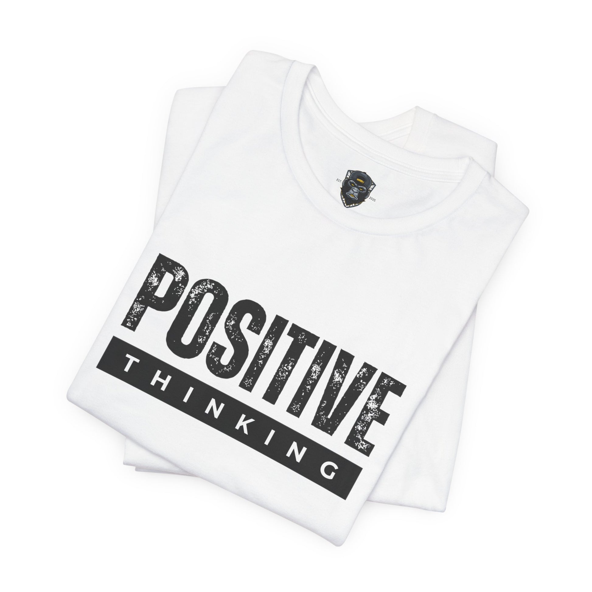 Positive Thinking Tee, Motivational Shirt, Inspirational Gift, Casual Wear