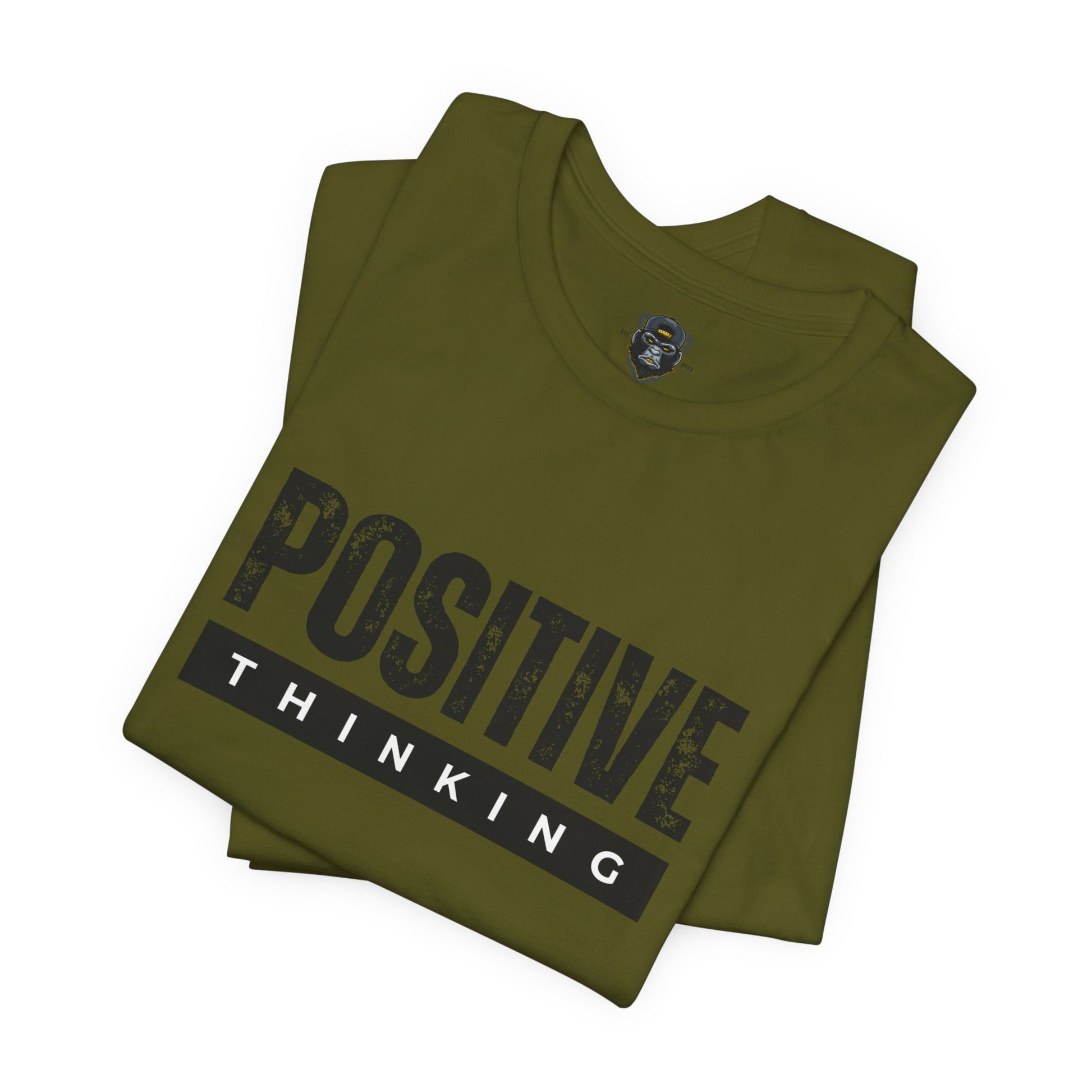 Positive Thinking Tee, Motivational Shirt, Inspirational Gift, Casual Wear