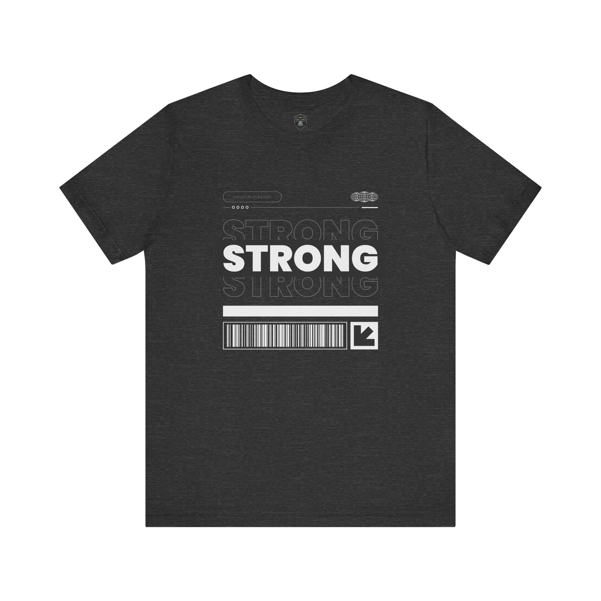 Stylish Motivational Tee for Fitness Lovers, Strong Message T-Shirt, Casual Wear